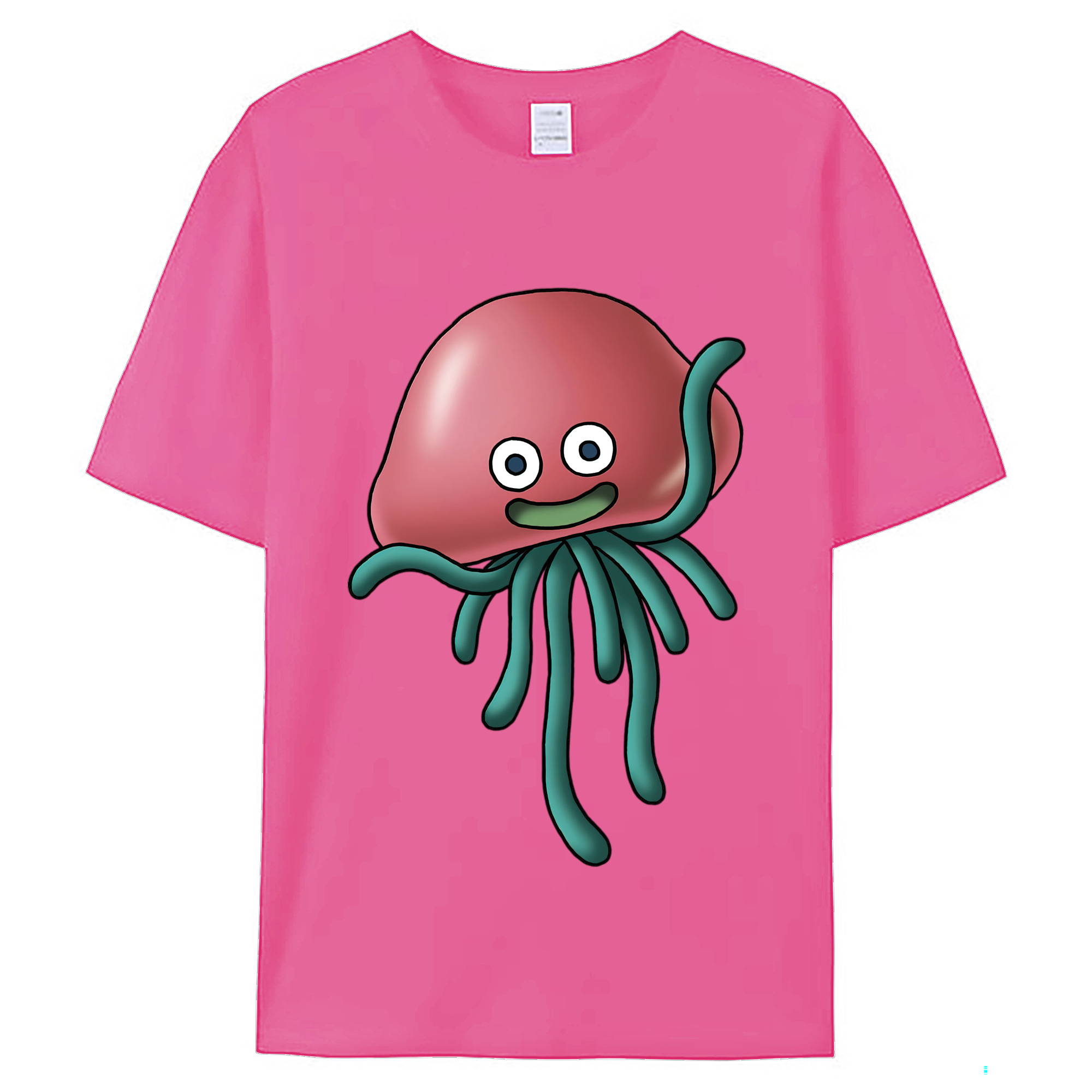 （画像用） ドラゴンクエスト Doragon Kuesuto Dragon Quest レディースカジュアルプリントTシャツ（綿100％）